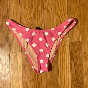 Jcrew bikini bottoms.